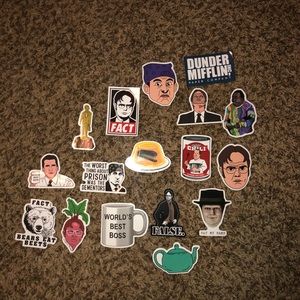 The office stickers